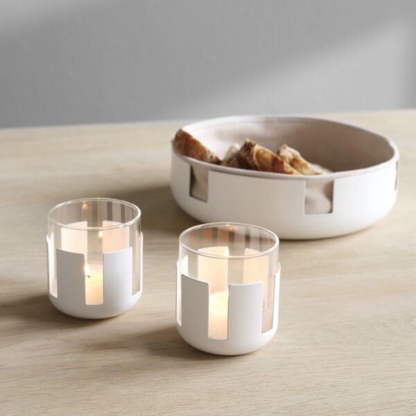 Luna br&oslash;dkurv, soft white, Stelton