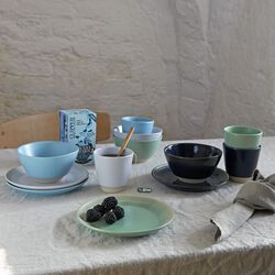 Colorit asjett &Oslash; 19 cm, light purple, Knabstrup Keramik