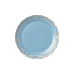 Colorit asjett &Oslash; 19 cm, turqouise, Knabstrup Keramik