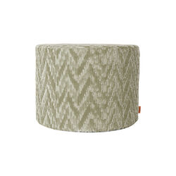 Fossile cylinder puff, beige, Missoni Home