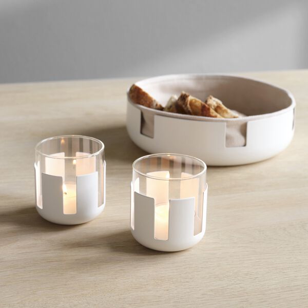 Luna br&oslash;dkurv, soft white, Stelton