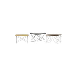 Occasional Table LTR sidebord, black/chrome, Vitra 