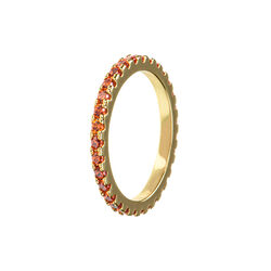 Emilia ring, orange, Emilia by Bon Dep