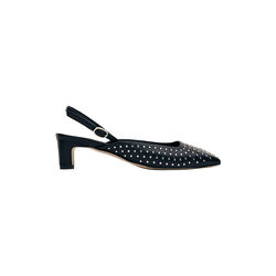 Lindy pumps i skinn, pigger svart, ALOHAS