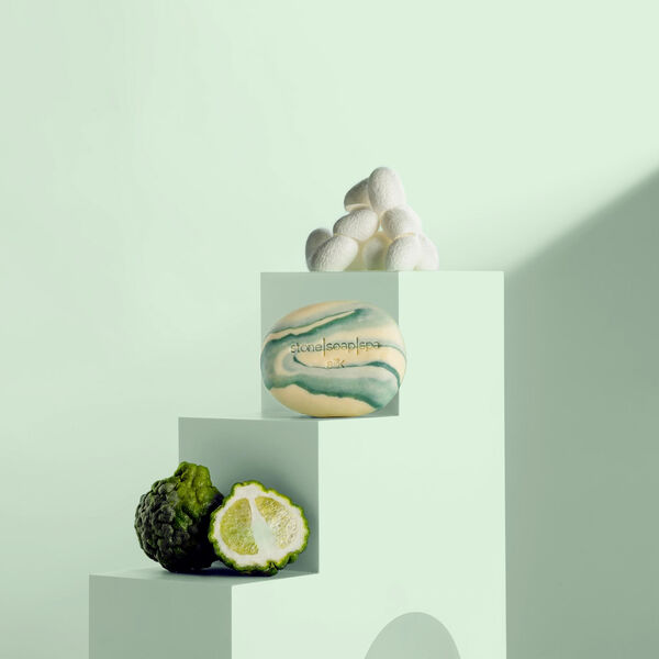 Silke s&aring;pestykke, Stone Soap Spa