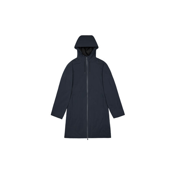 Suva Hardshell Long W Jacket, navy, Rains