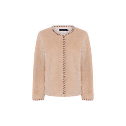 Fancy Fur jakke, kamel, Micha