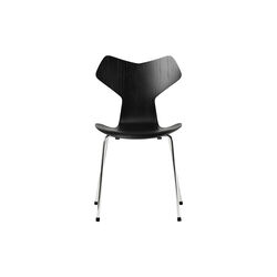 Grand Prix&trade; stol, sort/krom, Fritz Hansen
