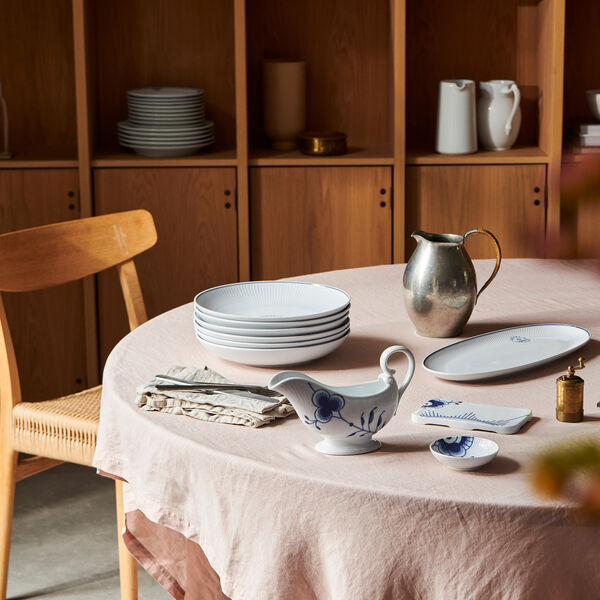 Bl&aring; Mega Riflet serveringsbrett, Royal Copenhagen