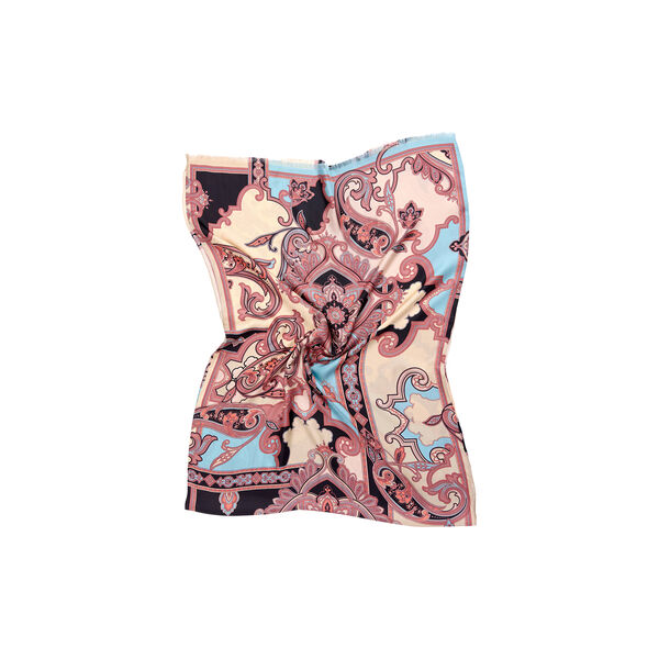 ROYAL PAISLEY skjerf, black/pastel, Bella Ballou