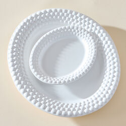 Bubbles fat 35x30 cm, white, Mateus