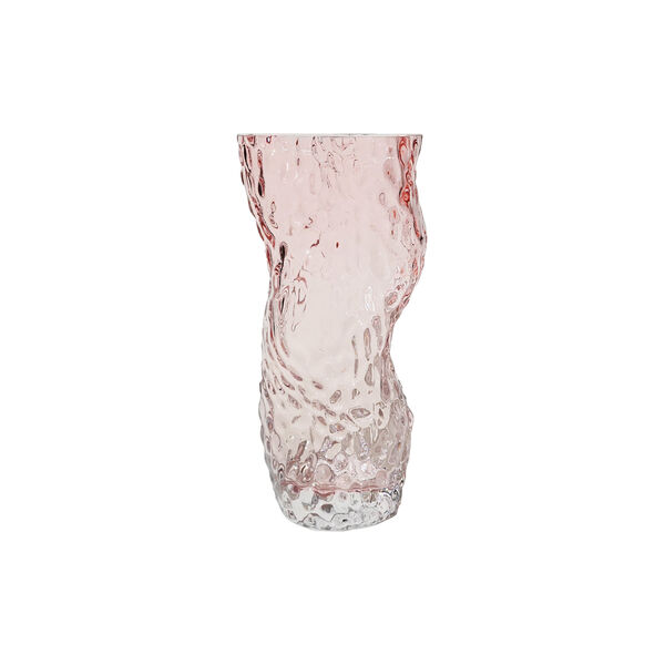 Ostrea Rock vase, pale rose, Hein Studio