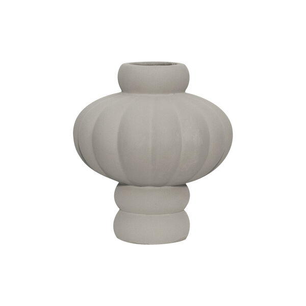 Balloon vase 02, sanded grey, Louise Roe