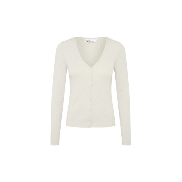OpeyaKB Cardigan, egret, Karen by Simonsen