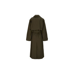 Aberdeen Trench Coat, armygr&oslash;nn, Katrin Uri