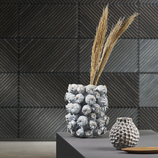 Elha vase/blomsterpotte, ballad blue, Villa Collection