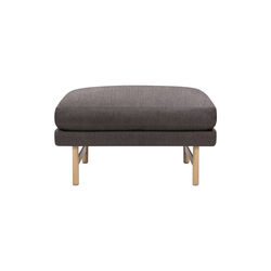 5620 Calmo Ottoman, Ecriture 0380/lacquered oak, Fredericia