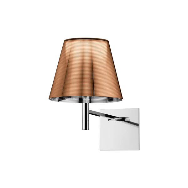 Ktribe W vegglampe, bronse, Flos