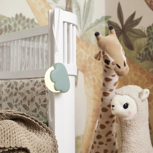 Cloudy natlampe, dusty green, Kreafunk