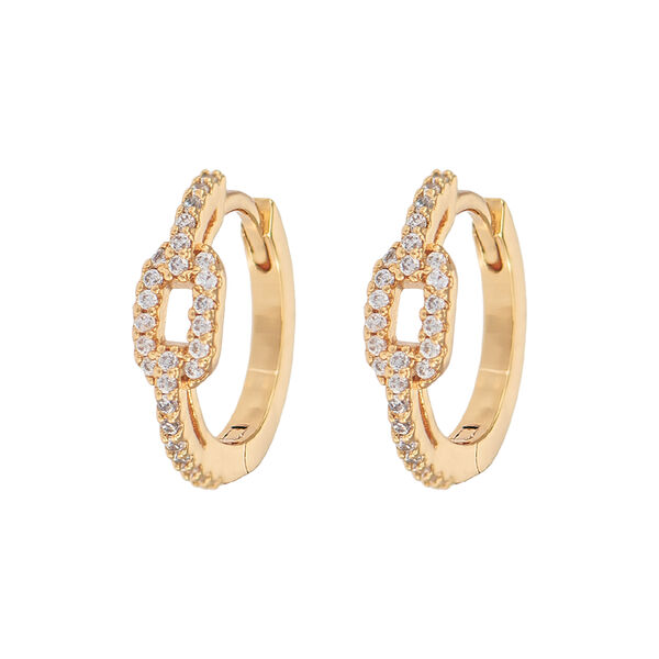 Small chain hoops, Emilia by Bon Dep