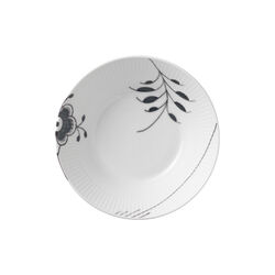 Sort Mega Riflet dyp tallerken, Royal Copenhagen