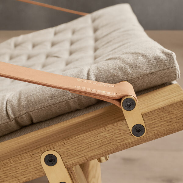 FK10 Plico loungestol, oljet eik/natur, Carl Hansen & S&oslash;n