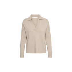 JumoIW Polo Pullover, sandstone melange, InWear