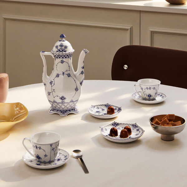 Musselmalt Helblonde sk&aring;lsett 2 stk., Royal Copenhagen