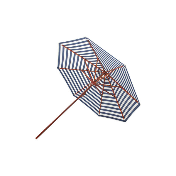 Messina Umbrella &Oslash;270, dark blue stripe, Fritz Hansen