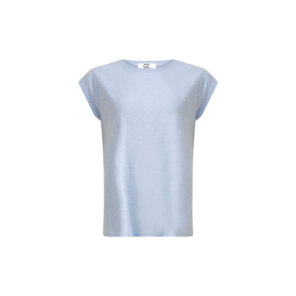 CC Heart basic t-shirt, powder blue, Coster Copenhagen