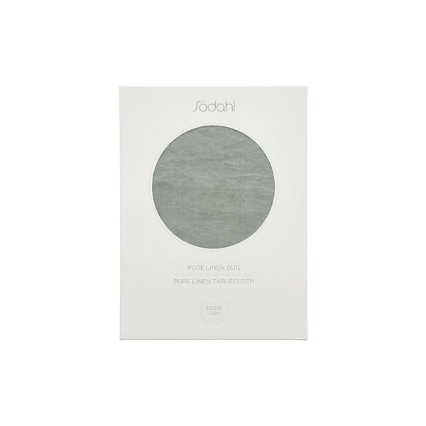 Pure Linen duk, sage, S&ouml;dahl