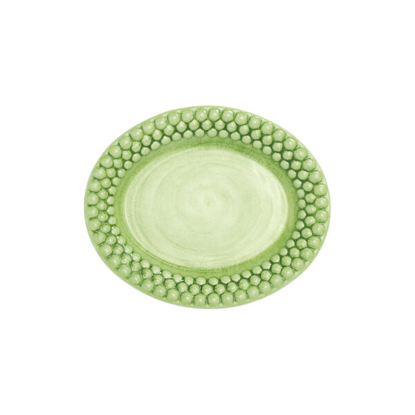 Bubbles tallerken 20x16 cm, green, Mateus